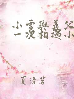 小雪与义父的第一次相遇小说