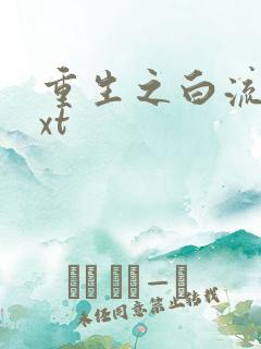 重生之白流苏txt