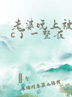 老婆晚上被躁狂c了一整夜