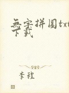 无字拼图txt下载