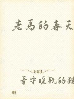 老马的春天敏静
