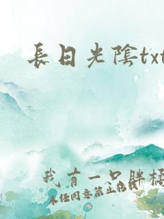 长日光阴txt