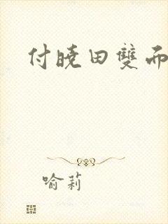 付晓田双面间谍