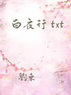 白夜行 txt