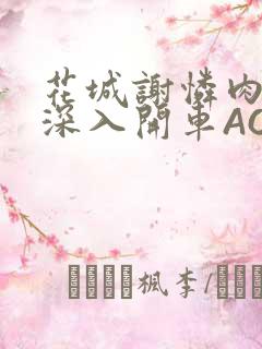 花城谢怜肉车长深入开车AO3