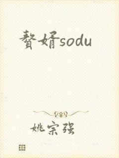 赘婿sodu