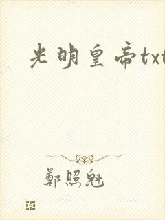 光明皇帝txt