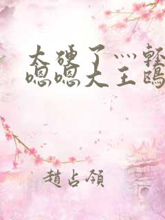 太硬了灬轻点灬嗯嗯大王鸥