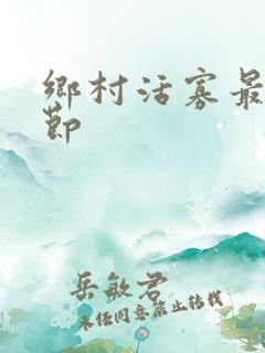 乡村活寡最新章节