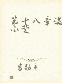 第十八章满足的小莹