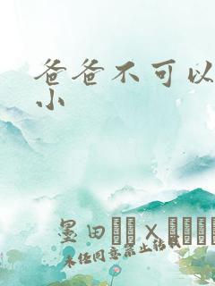 爸爸不可以我还小