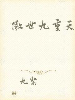 傲世九重天小说
