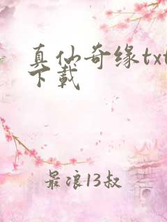 真仙奇缘txt下载