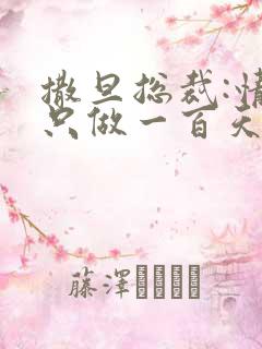 撒旦总裁:情人只做一百天