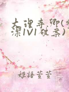 大理寺.卿(双洁1V1破案)