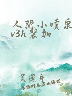 人间小喷泉h1v3h裴加