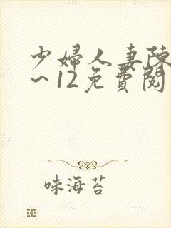 少妇人妻陈艳1～12免费阅读