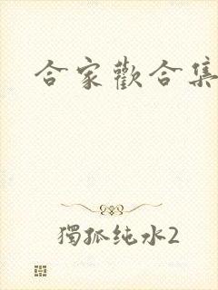 合家欢合集