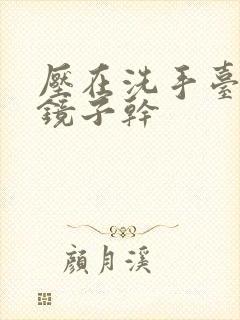 压在洗手台看着镜子干