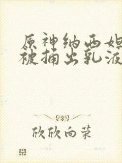 原神纳西妲身体被捅出乳液