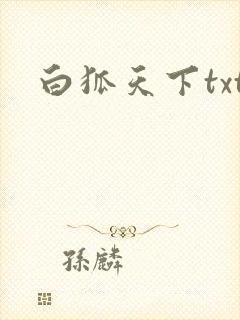 白狐天下txt