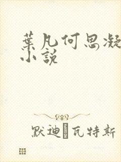 叶凡何思凝七月小说