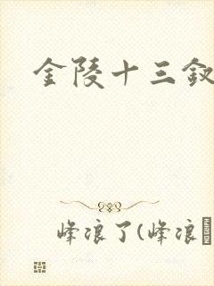 金陵十三钗原著