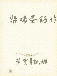 柴鸡蛋的作品