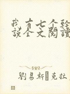 我有七个干妈小说全文阅读