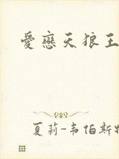 爱恋天狼王子
