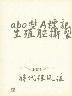 abo双A标记生殖腔撕裂