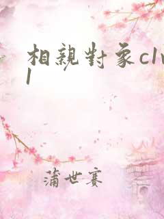 相亲对象c1v1