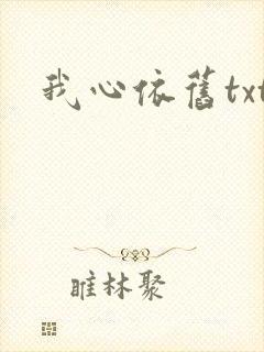 我心依旧txt