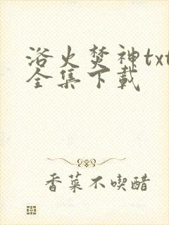浴火焚神txt全集下载