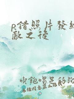 p错照片发给情敌之后