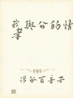 我与公的情乱妻孝