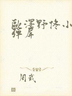 欧泽野佟小曼无弹屏