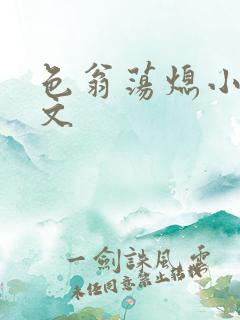 色翁荡熄小说全文