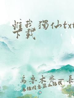 惟我独仙txt下载