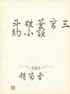 斗破苍穹三年之约小说