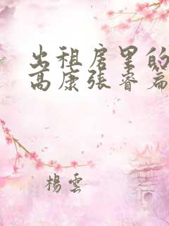 出租房里的交互高康张睿篇