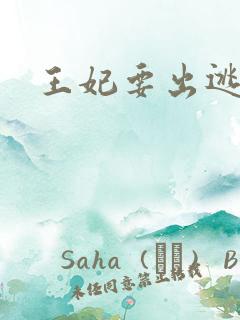 王妃要出逃