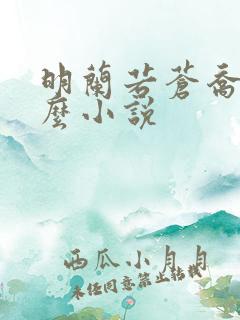 明兰若苍乔是什么小说