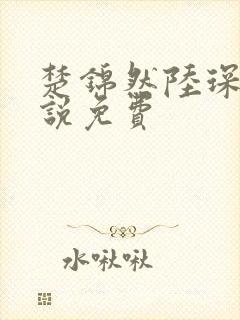 楚锦然陆琛年小说免费