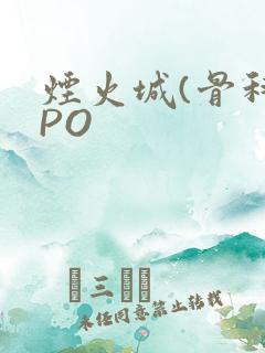 烟火城(骨科)PO