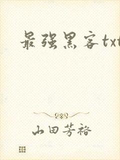 最强黑客txt