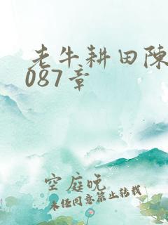 老牛耕田陈雪1087章