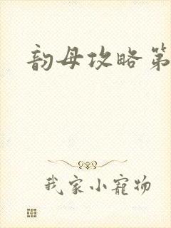 韵母攻略第二版