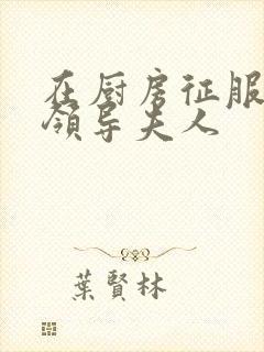 在厨房征服美丽领导夫人