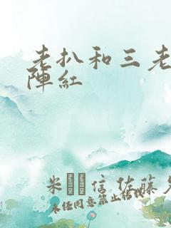 老扒和三老扒和阵红